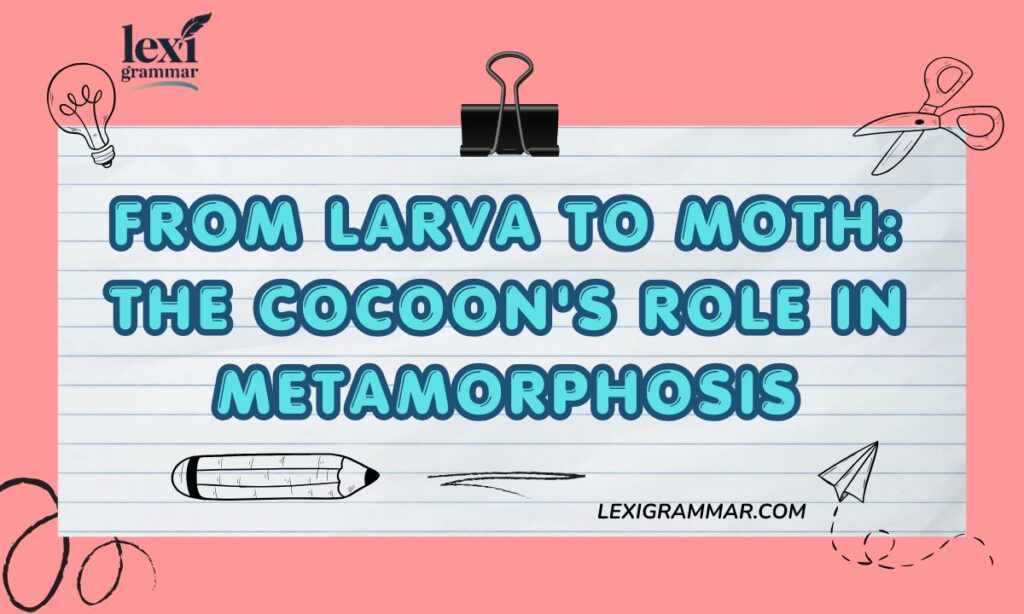 From Larva to Moth The Cocoon's Role in Metamorphosis (1)