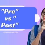 Pre vs Post