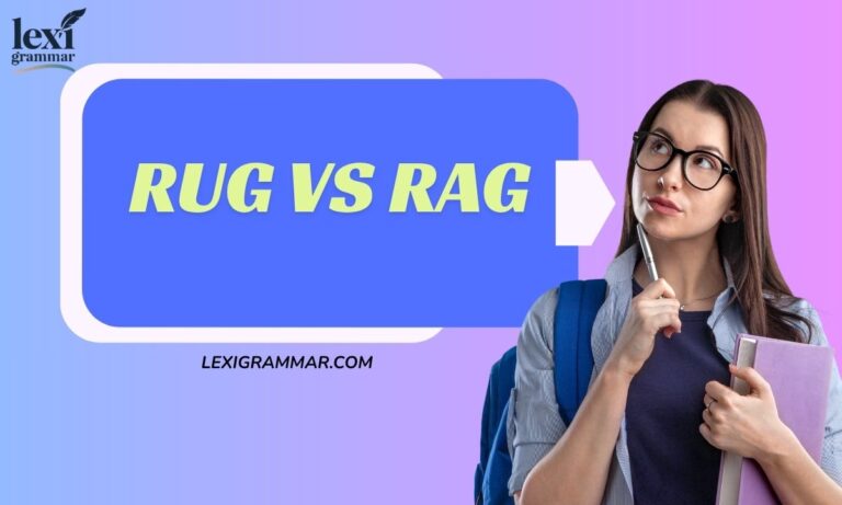 Rug vs. Rag