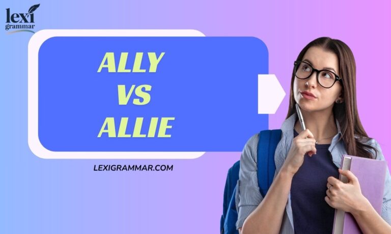 Ally vs. Allie