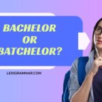 Bachelor or Batchelor