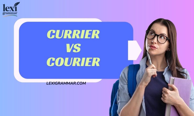 Currier vs. Courier