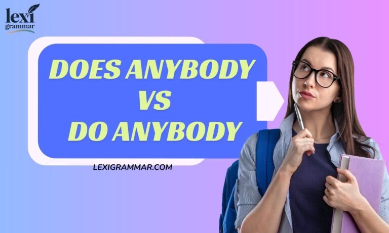 Does Anybody vs. Do Anybody