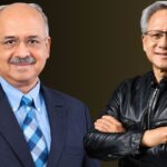 Dilip Shanghvi and Jensen Huang
